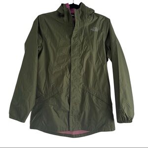 The North face Dry Vent Girls XL (18) Jacket lightweight packable EUC